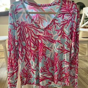 Lilly Pulitzer women’s top. Costal, beach attire